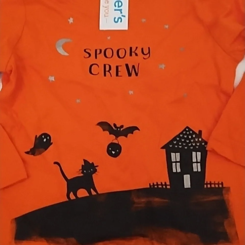 NWT Carter's Halloween Tee Sz2T